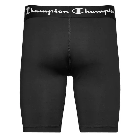 Champion Performance Scrip Logo Compression Short "Black"