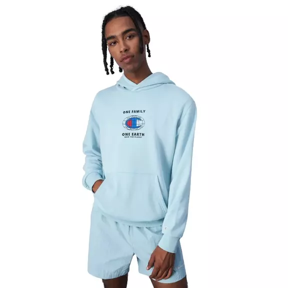Champion Rochester Future Care Hooded Sweatshirt "Pale Turquoise"