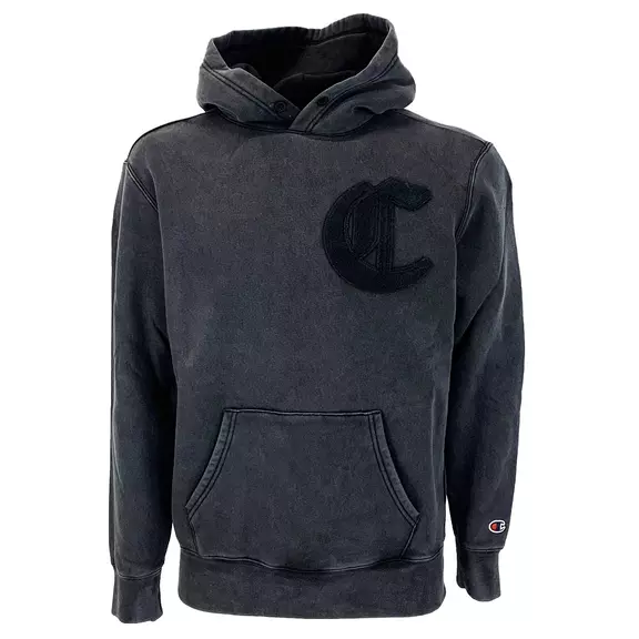 Champion Rochester Garment-Dyed Heavy Fleece Hoodie "Black"