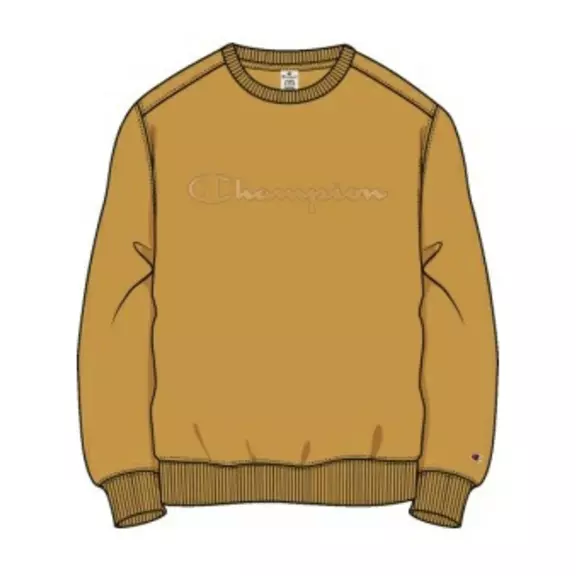 Champion Rochester Tonal Embroidered Fleece Sweatshirt "Gold"