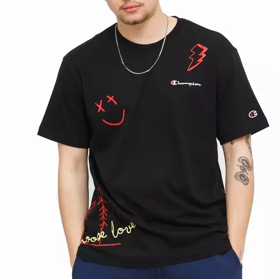 Champion Rochester Wmns Made of Love Tee "Black"