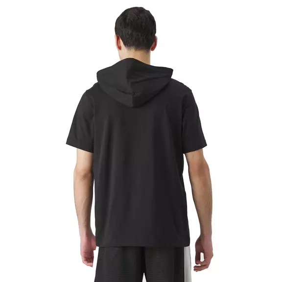 Champion Sport Lifestyle Basketball USA Logo Comfort Fit T-Shirt Hooded "Black"
