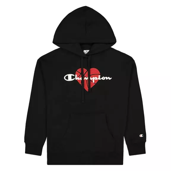 Champion Wm´s Legacy Scrip Logo Embroidery Love Hoodie "Black"