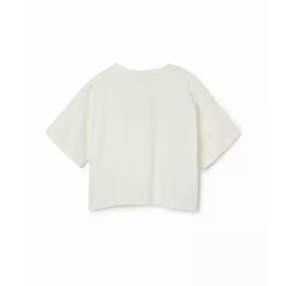 Desigual Girls Multicolour Logo T-shirt "White"