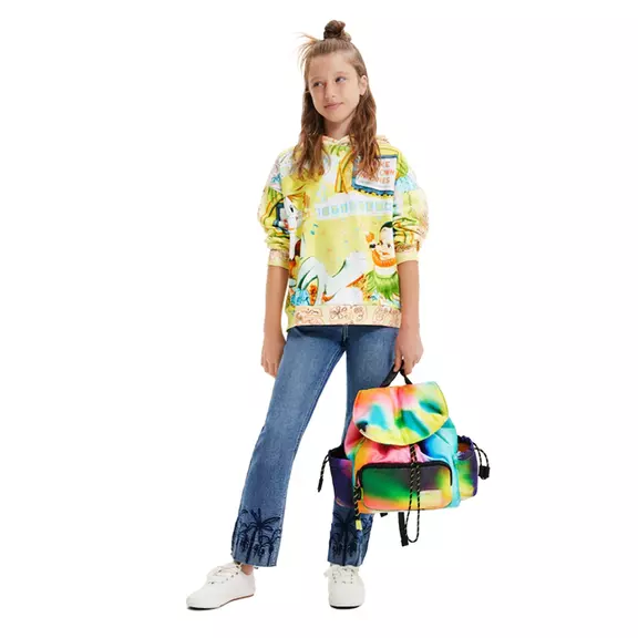 Desigual Girls Oversized Bugs Bunny Sweatshirt