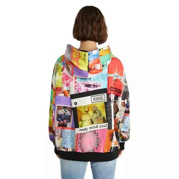 Desigual Hooded Sweatshirt Proclaim