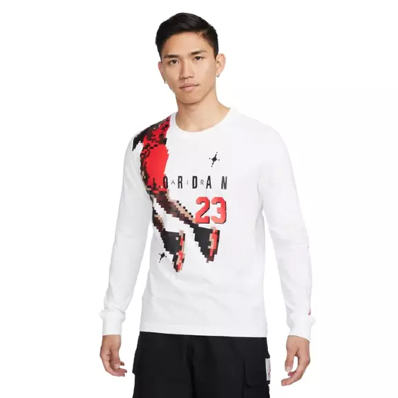 Jordan Brand Holiday Men's Long-Sleeve T-Shirt "White"