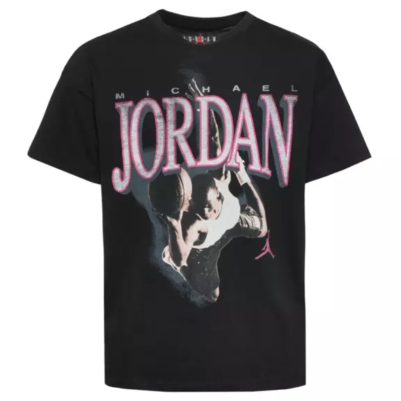 Jordan Girls JDB Soar Oversize Graphic T-Shirt "Black"