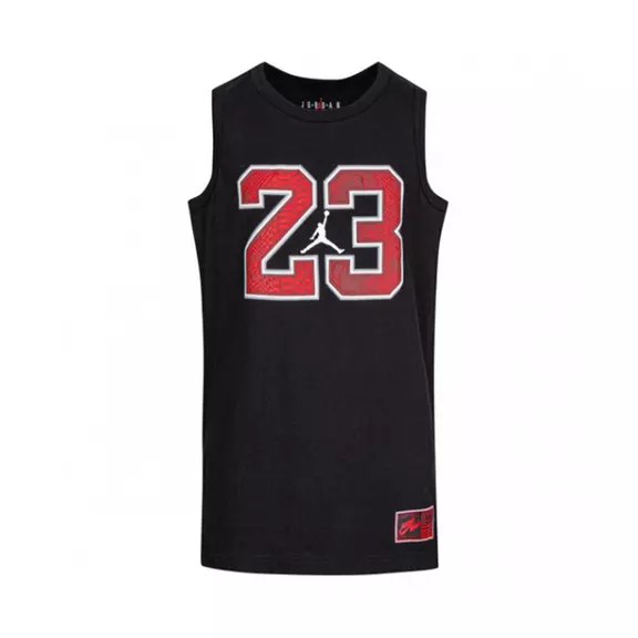 Jordan Kids 23 Etile Big Logo Tank Top "Black"