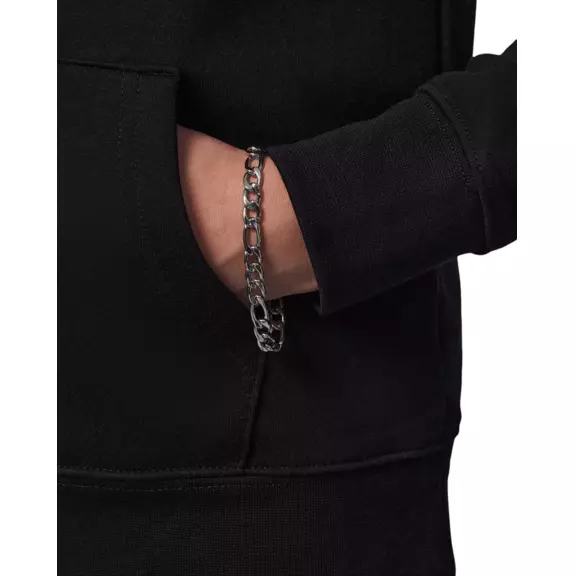 Jordan Kids Baseline Pullover Hoodie "Black"