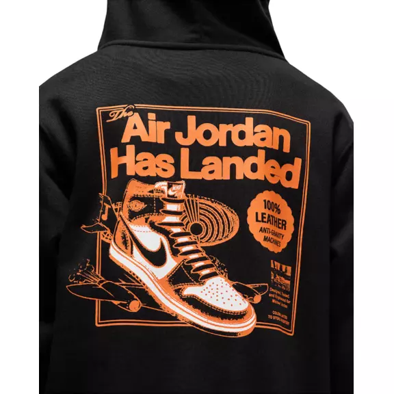 Jordan Kids JDB Air Jordan Has Landed Hoodie "Black"
