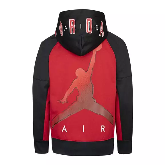 Jordan Kids Jumpman Big Sport Therma FZ Hoodie "Gym Red"