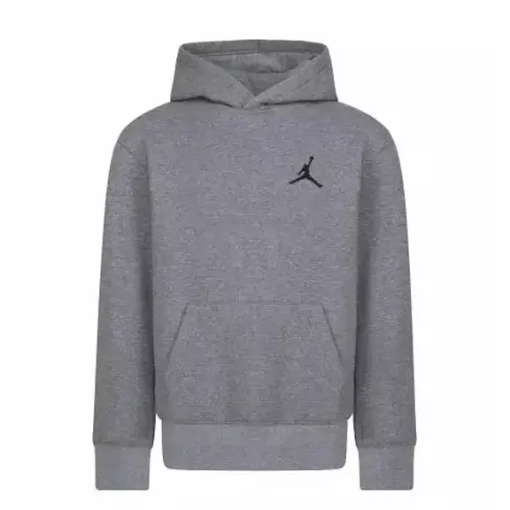 Jordan Kids MJ Essentials Pullover Hoodie "Carbon Heather"