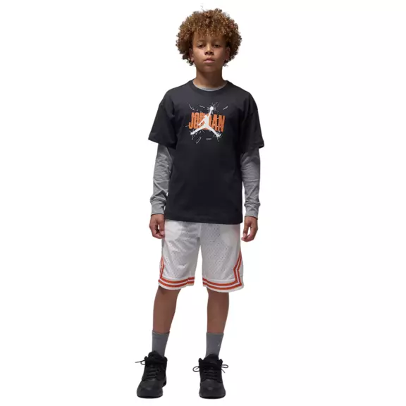 Jordan KidsJDB '85 Shatter Tee "Off Noir"