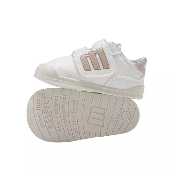 Mustang Sneakers Free Baby "White-Nude"
