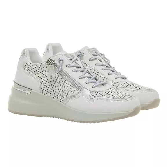 Mustang Sneakers Goa Zip "White-Silver"