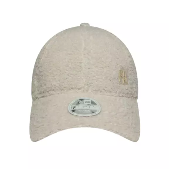 New Era MLB NY Yankees Borg Cream 9FORTY Adjustable Cap