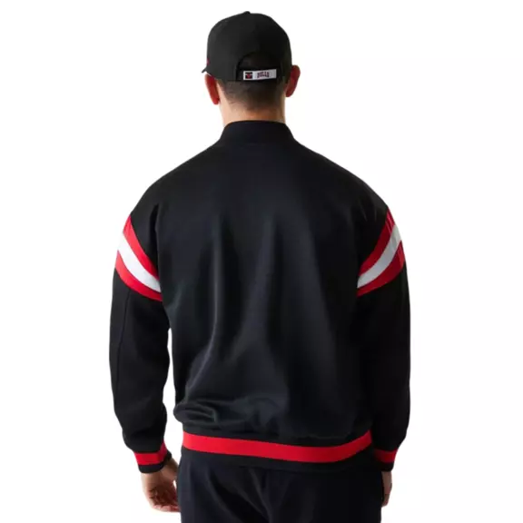 New Era NBA Chicago Bulls Panel Bomber Jacket