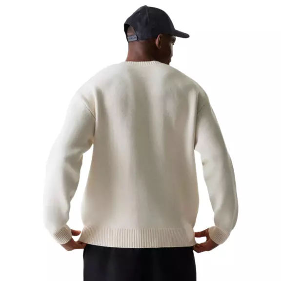 New Era NBA LA Lakers Knit Oversized Sweater "Light Beige"
