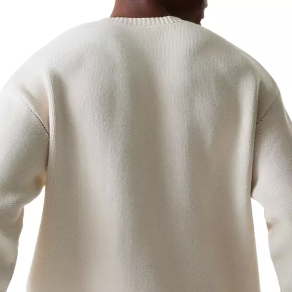 New Era NBA LA Lakers Knit Oversized Sweater "Light Beige"