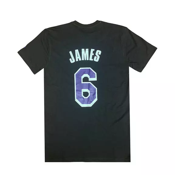 New Era NBA Lakers Logo Tee # 6 JAMES #