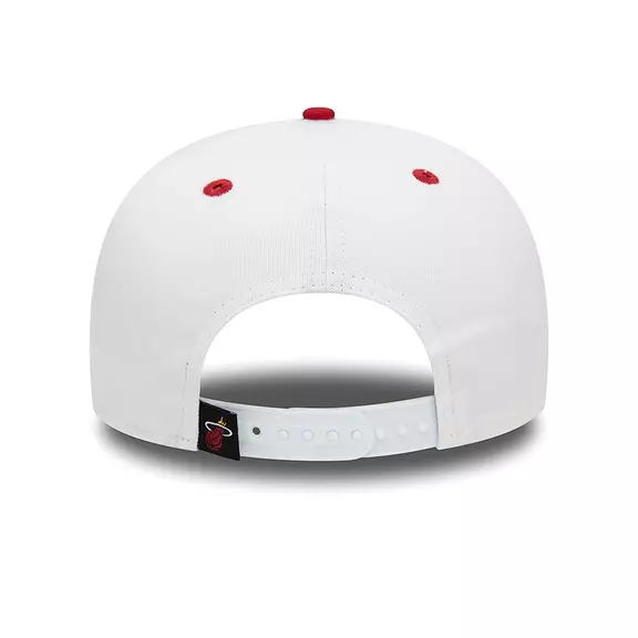 New Era NBA Miami Heat Crown White 9FIFTY Snapback Cap