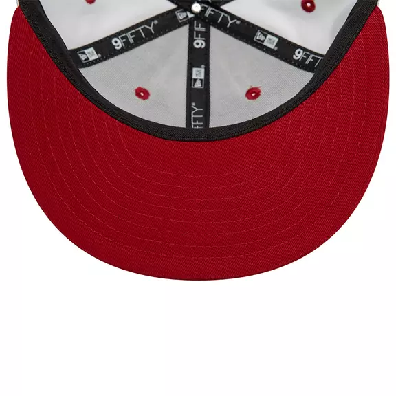 New Era NBA Miami Heat Crown White 9FIFTY Snapback Cap