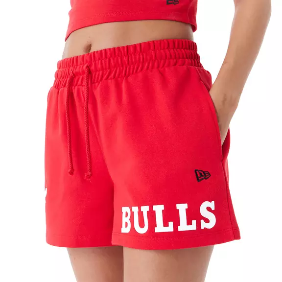 New Era NBA Team Chicago Bulls Logo Womens Shorts