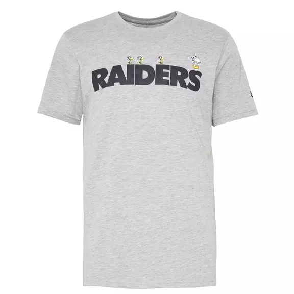 New Era NFL Snoopy Oakland Raiders X Peanuts T-shirt "Grey"