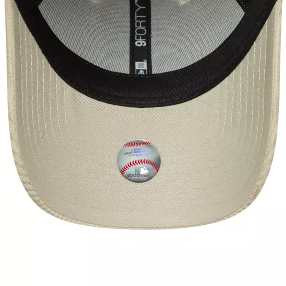 New Era Wmns MLB NY Yankees Cord 9FORTY Adjustable Cap "Cream"