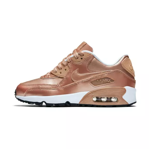 Nike Air Max 90 SE Leather (GS) "Tin Man" (900/metallic red bronze/white)