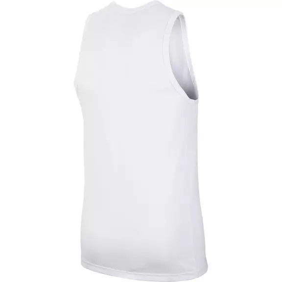 Nike Dri-FIT Men's Basketball SS Top "White"