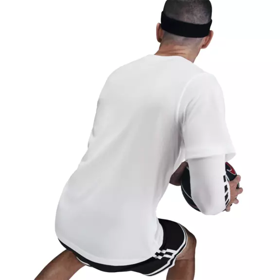 Nike Dri-fit Men's Basketball T-Shirt "White-Pink"