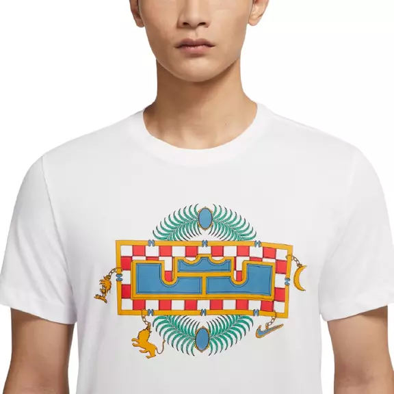 Nike LeBron Men's Basketball T-Shirt "White"