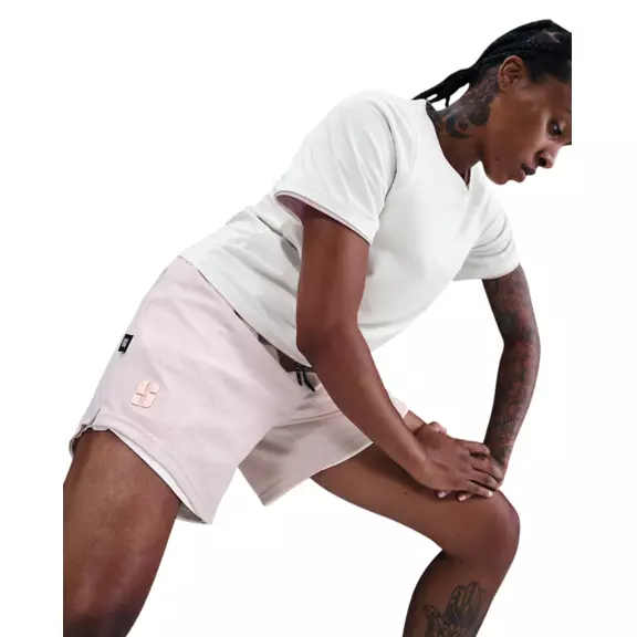 Nike Sabrina Dri-FIT Reversible Basketball Shorts "Silt Red/Sail/Rose Gold/Washed Coral"