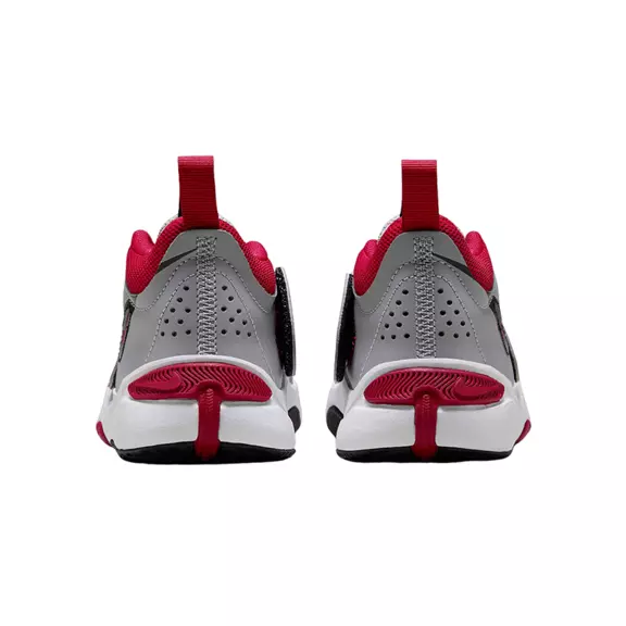 Nike Team Hustle D 11 (PS) "Grey GymRed"