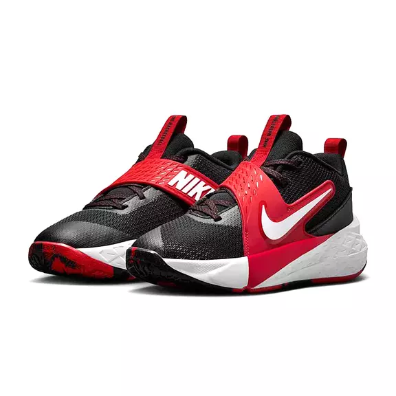 Nike Team Hustle D 12 (GS) "Black Univ. Red"