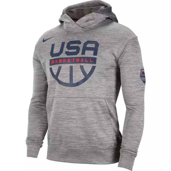 Nike USA Spotlight Men's Basketball Hoodie "Dark Grey"