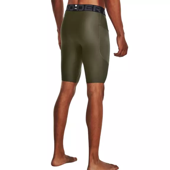 Short long HeatGear® à poches "Marine OD Green"