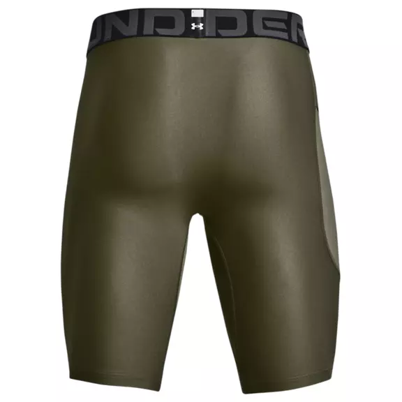 Short long HeatGear® à poches "Marine OD Green"