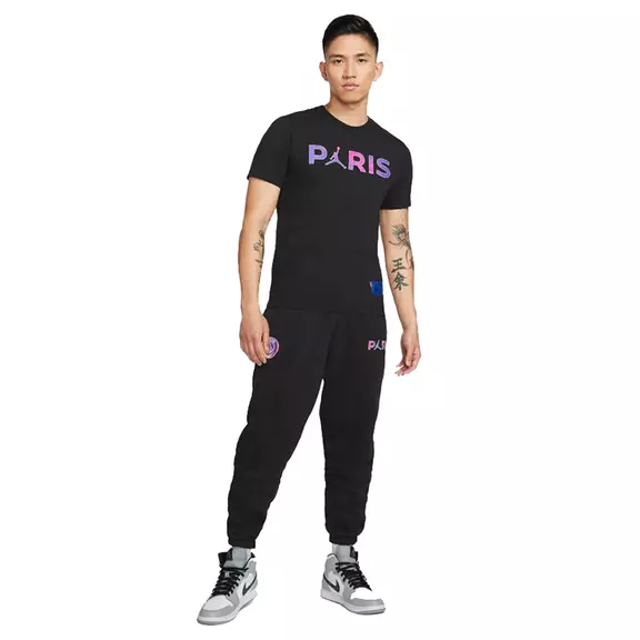 Paris Saint-Germain Wordmark T-Shirt "Black"