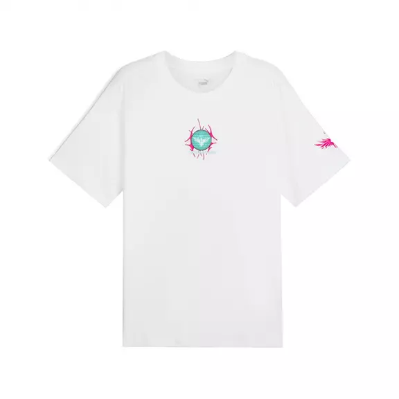 Puma Basket LaMelo Miami Tee "White"