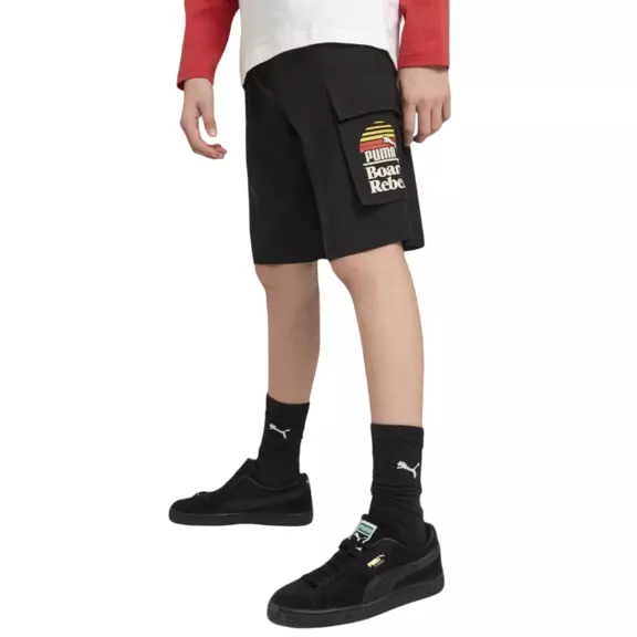 Puma Cargo Chino Shorts Boys "Black"