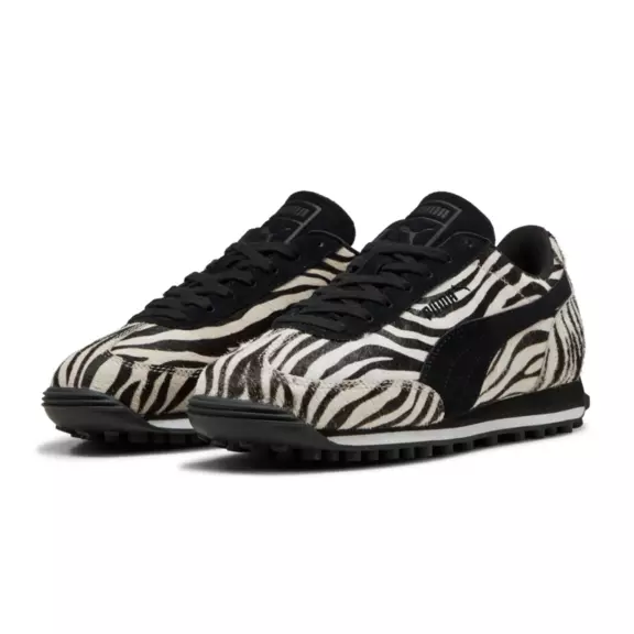 Puma Easy Rider Zebra Wns "Warm White-Black"
