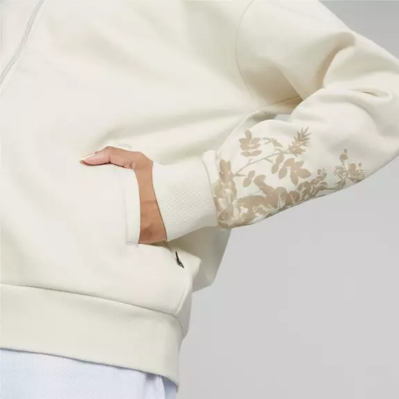 Puma ESS+ FLORAL VIBES Track Jacket FL "Alpine Snow"