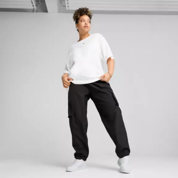 Puma ESS Relaxed Tee "White"