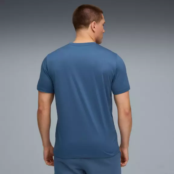 PUMA M TAD ESS SOLID CAT TEE LC "Dark Indigo"