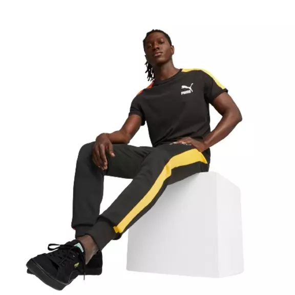 Puma T7 ICONIC Track Pants "Black-Hot Heat"