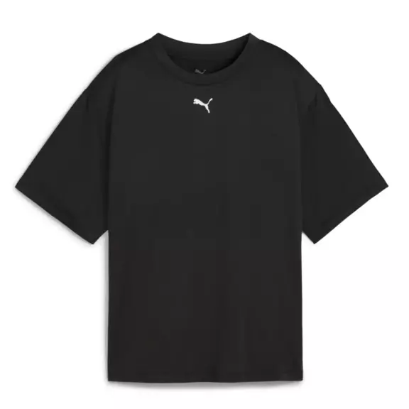 PUMA TAD ESSENTIAL RELAXED TEE "Black"