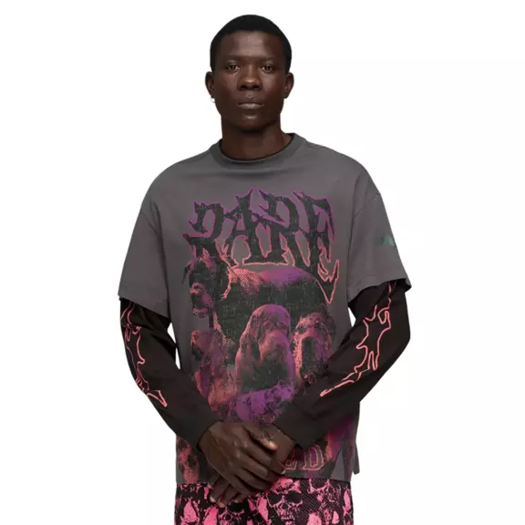 Puma X LaMelo World Tournament LS Tee "Dusky Gray"